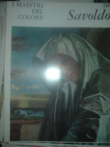 Libro - SAVOLDO-I MAESTRI DEL COLORE N.116 ED.FABBRI - Vari
