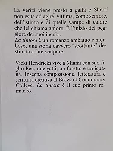 Libro - La tintora - Hendricks, Vicki