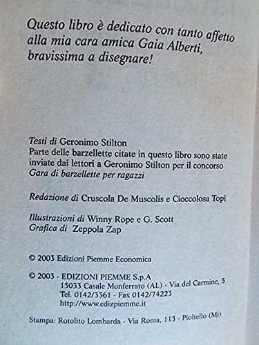 Libro - Barzellette. Super-top-compilation. Ediz. illustrata (Vol. 3) - Stilton, Geronimo