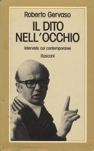 Libro - IL DITO NELL'OCCHIO - ROBERTO GERVASO