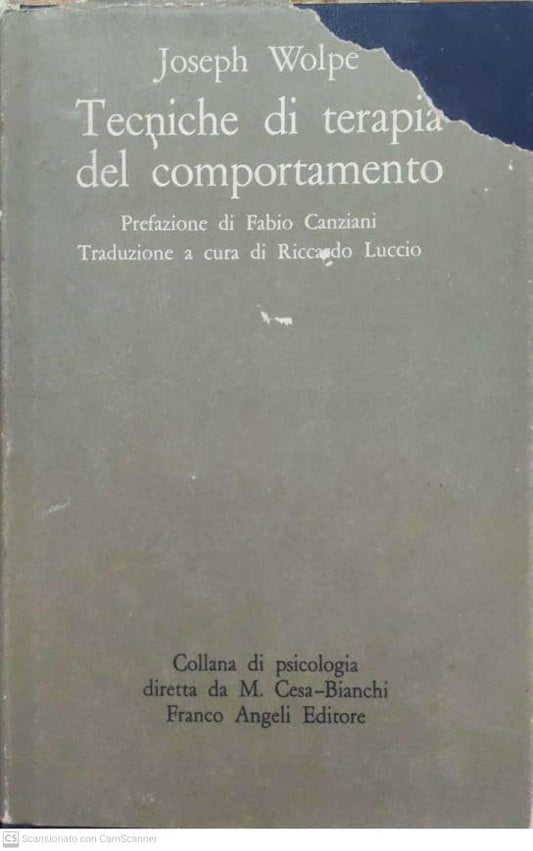 Libro - Tecniche di terapia del comportamento - Joseph, Wolpe