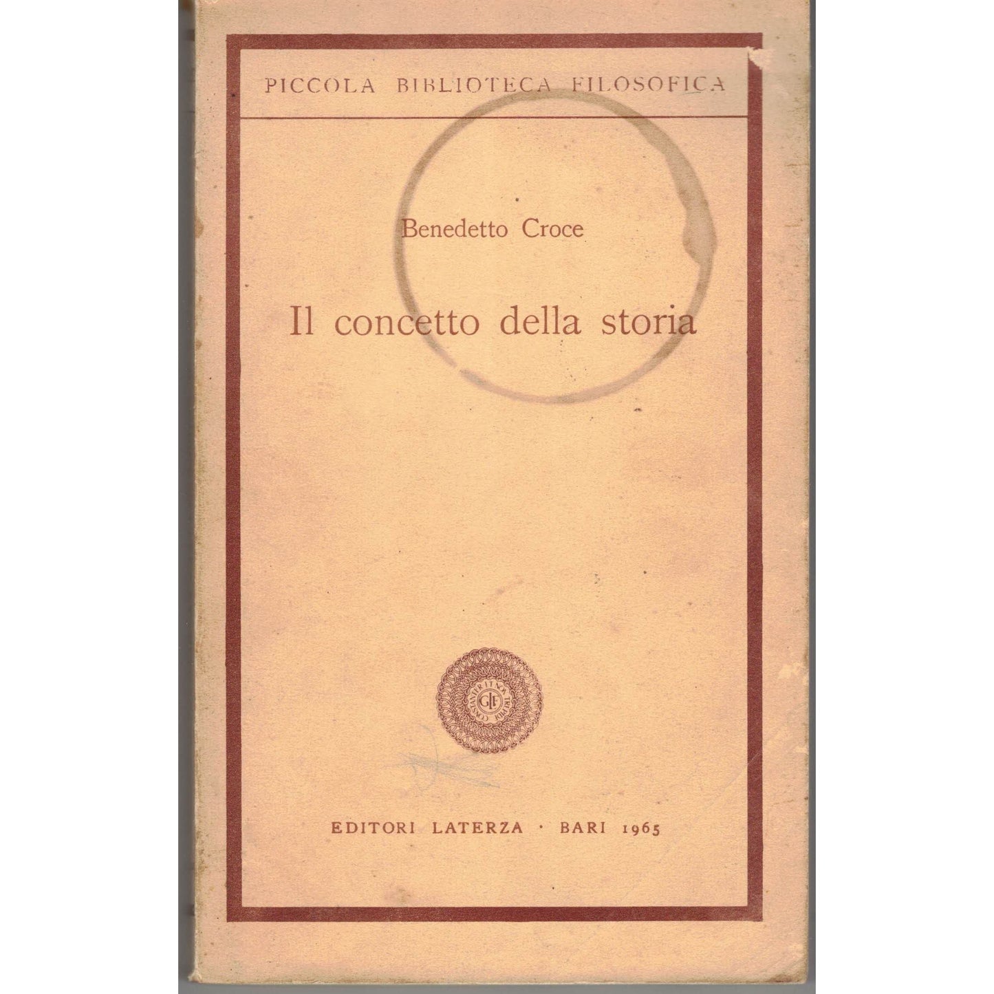 Libro - Il concetto della storia, Benedetto Croce