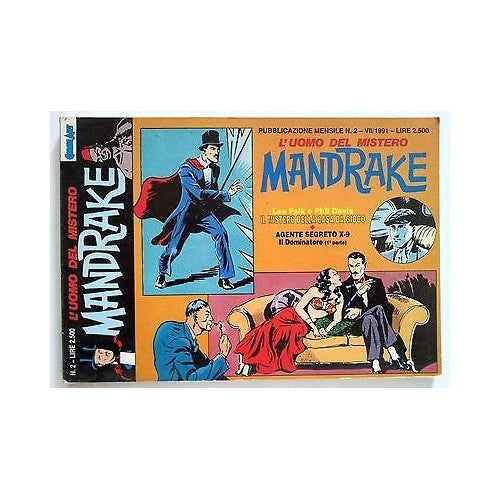 Book - The Man of Mystery Mandrake n. 2 - The Mystery of the Gambling House *ed. c