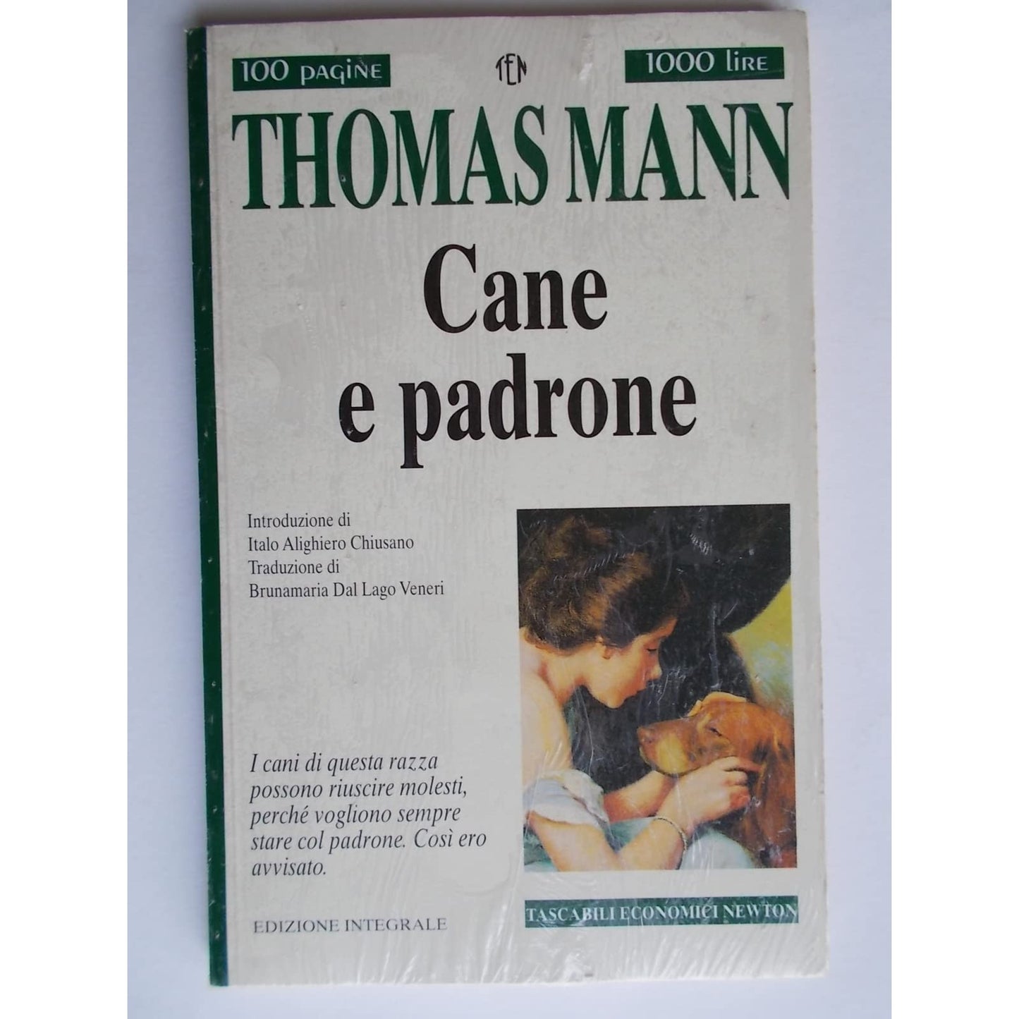 Libro - Cane e padrone - Mann, Thomas