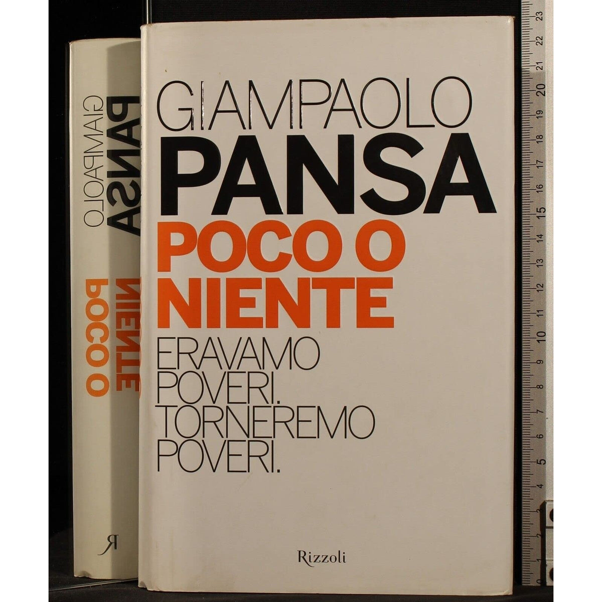 Libro - Poco o niente - Pansa, Giampaolo