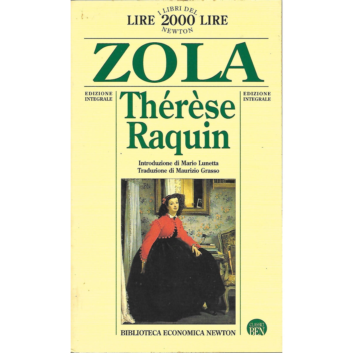 Libro - Thérèse Raquin - Zola, Émile