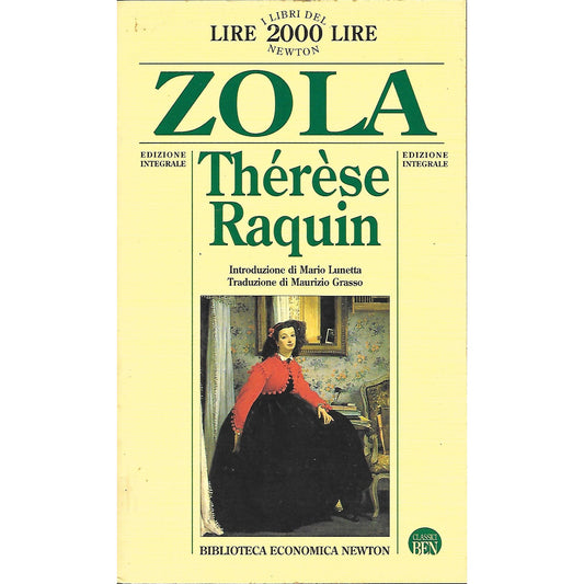 Libro - Thérèse Raquin - Zola, Émile