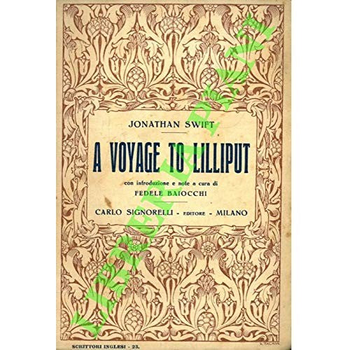Libro - A Voyage to Lilliput Con introduzione e note a cura - SWIFT