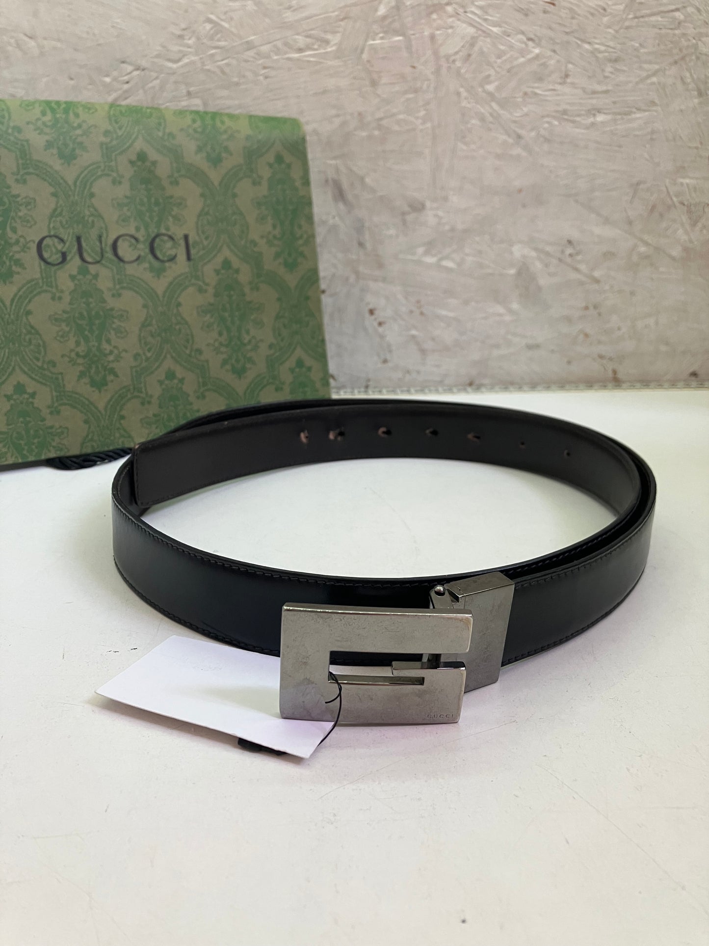 Cintura Uomo Gucci – Nero / Marrone – Tg. 100