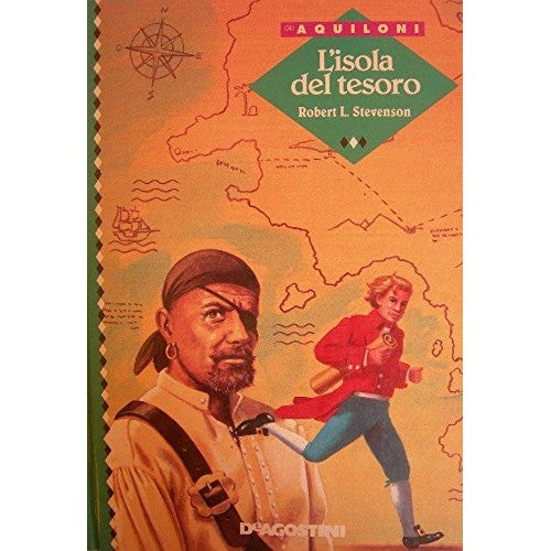 Book - TREASURE ISLAND - ILL. BY L.DINELLI - STEVENSON LOUIS