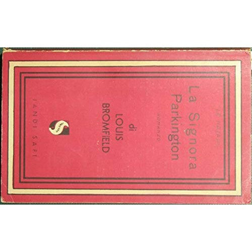 Book - Mrs Parkington - Bromfield Louis