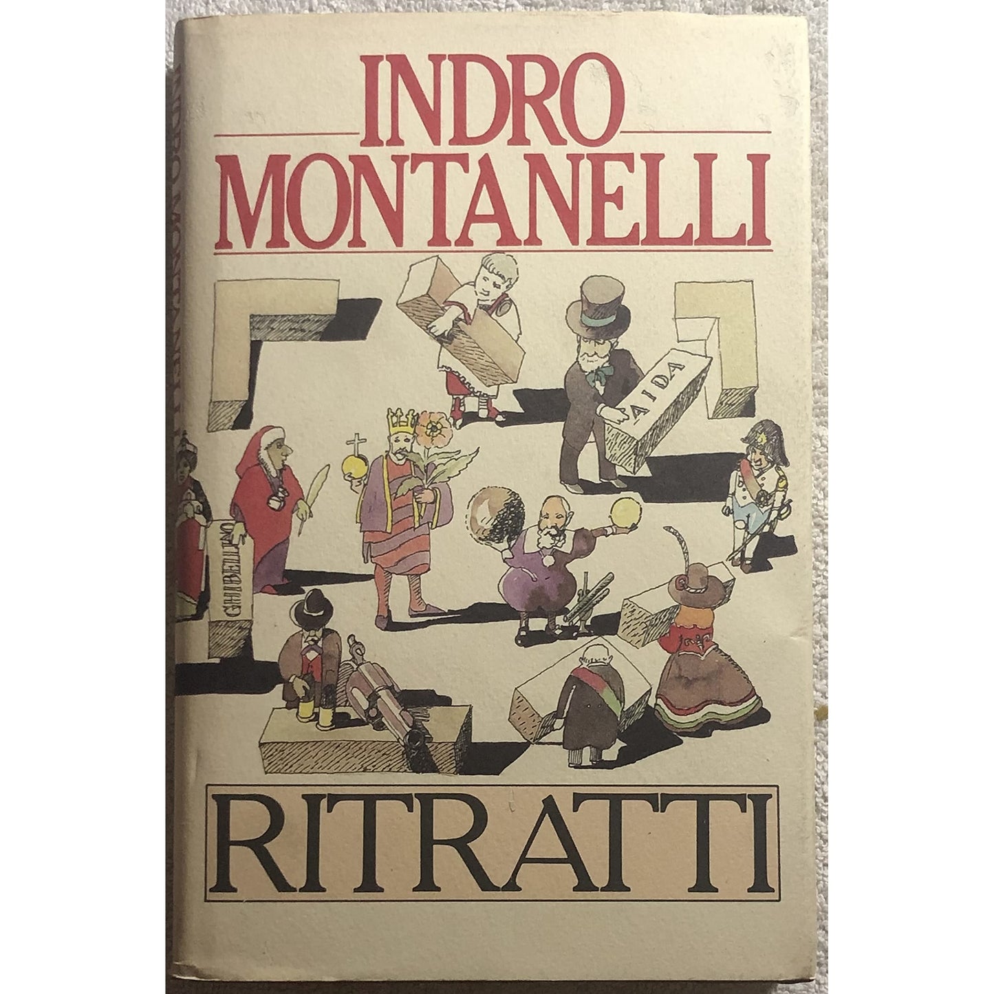 Libro - Ritratti CDE - Indro, Montanelli