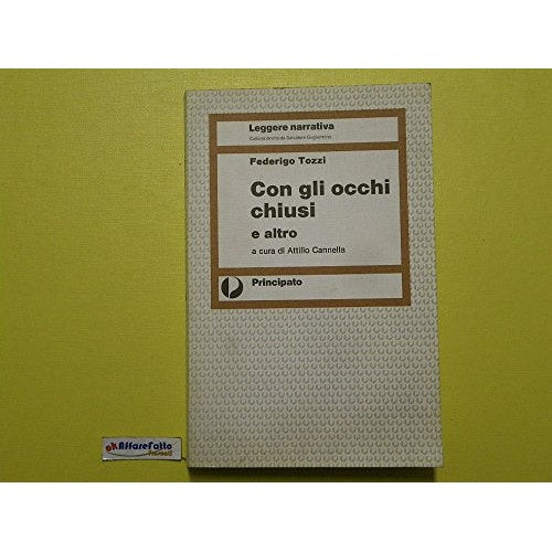 Book - J 1057 BOOK WITH CLOSED EYES AND OTHER BY F TOZZI - See description