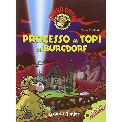 Libro - Processo ai topi di Burgdorf Mukka Emma Con - Coolbak, Peter