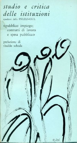 Libro - Studio e critica delle istituzioni - SCHEDA Rinaldo (pref. di),