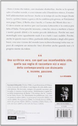 Libro - Madama Sbatterflay - Littizzetto, Luciana