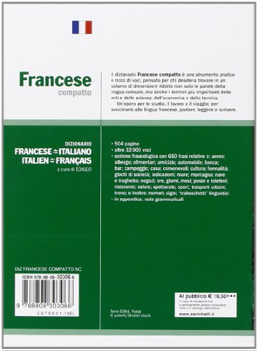 Libro - Francese compatto. Dizionario francese-italiano, italiano-francese - Edigeo