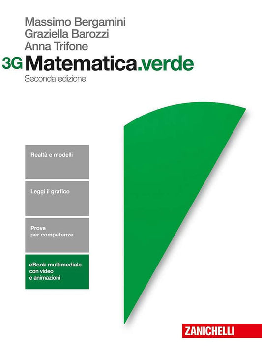 Libro - Matematica.verde Vol 3G Per le Scuole superi - Trifone, Anna