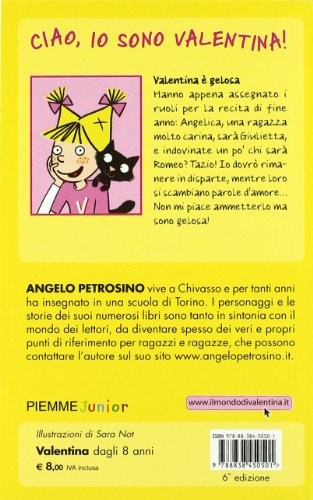 Libro - Valentina è gelosa - Petrosino, Angelo