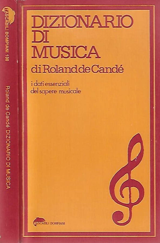 Libro - Dizionario della musica - Roland, de Candé