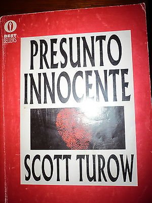 Libro - Scott Turow: Presunto Innocente Ed. Arnoldo Mondadori A29