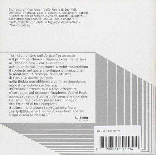 Libro - Che cos'è l'intertestamento - Paul, André