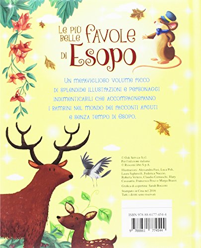 Libro - Le più belle favole di Esopo. Ediz. illustrata - aa.vv.