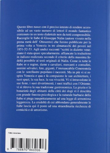 Libro - Fiabe veneziane - Nalin, Giuseppe