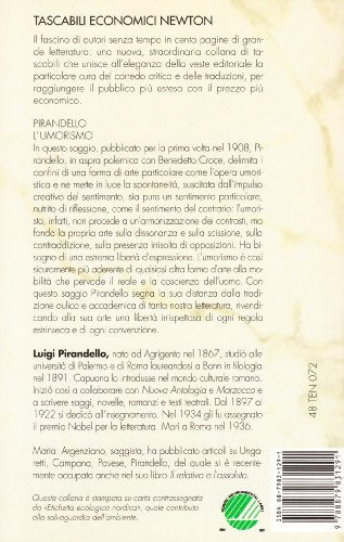 Libro - L'umorismo - Pirandello, Luigi