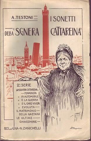 Libro - I sonetti della Sgnera Cattareina - Testoni Arrigo