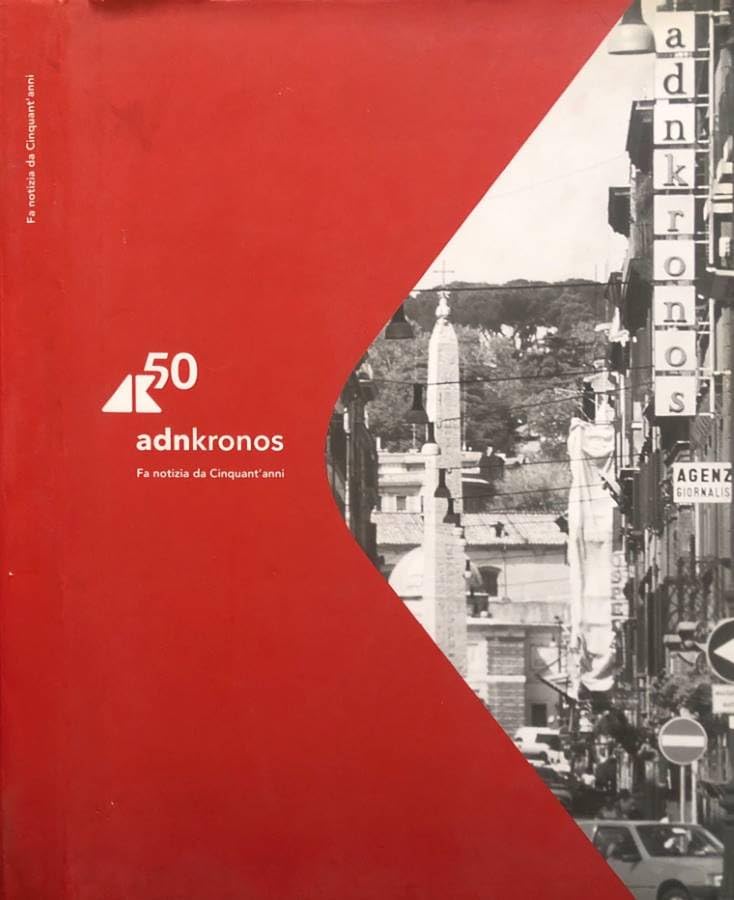 Libro - Adnkronos. Fa notizia da cinquant'anni. - Daniele Repetto, a cura di