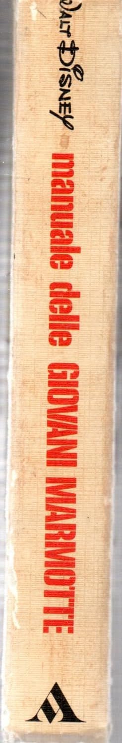 Manuale delle Giovani Marmotte 1 XV edizione gennaio 1976 Disney STATO OTTIMO