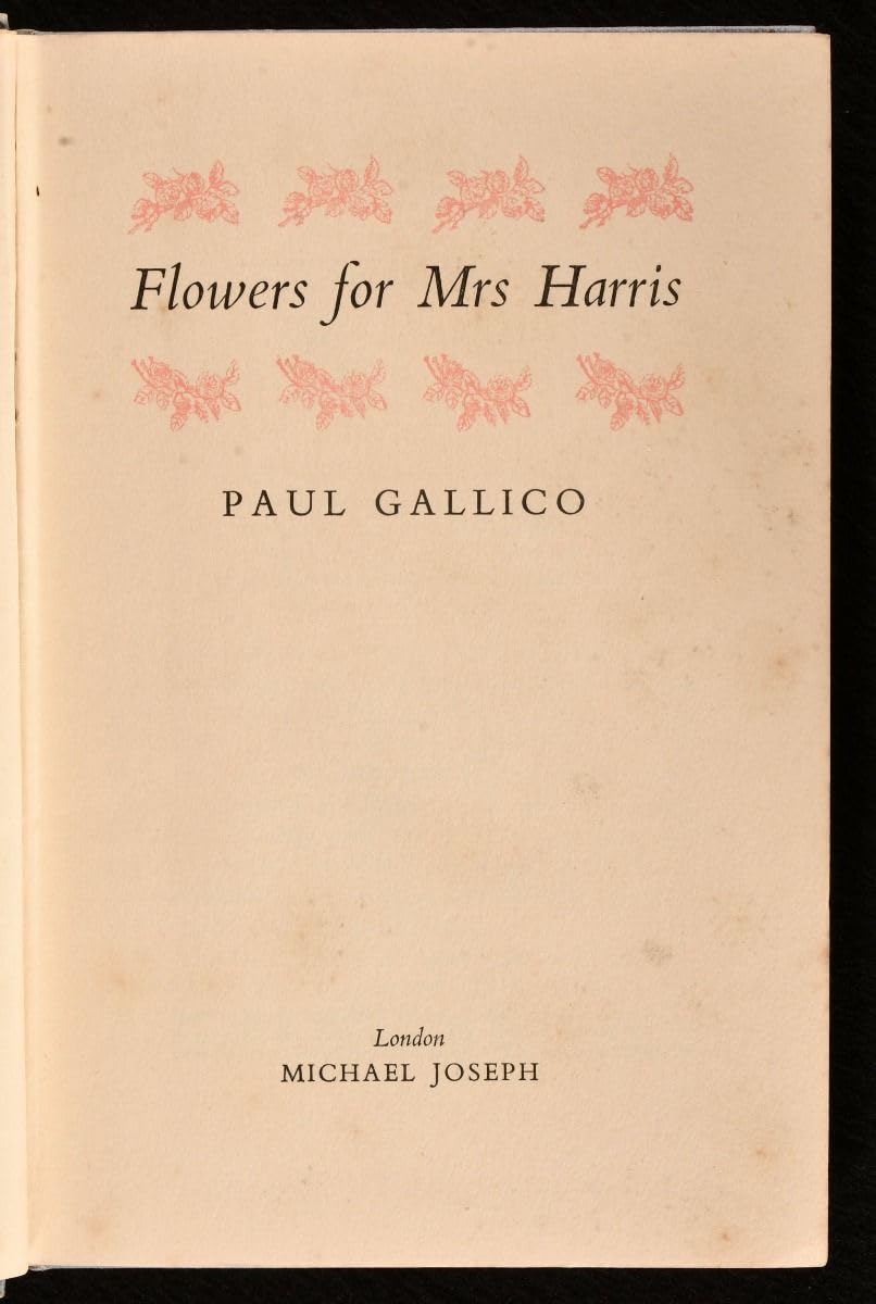 Flowers for Mrs.Harris
