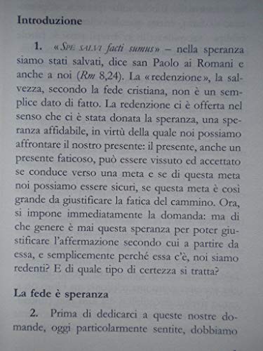 Libro - Spe Salvi. Lettera enciclica sulla speranza cristiana - Benedetto XVI (Joseph Ratzinger)