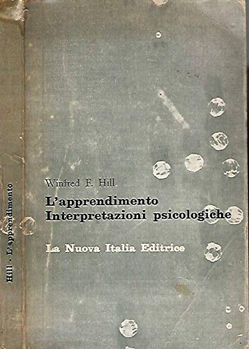 Libro - L'apprendimento Interpretazioni psicologiche - Winfred, F Hi