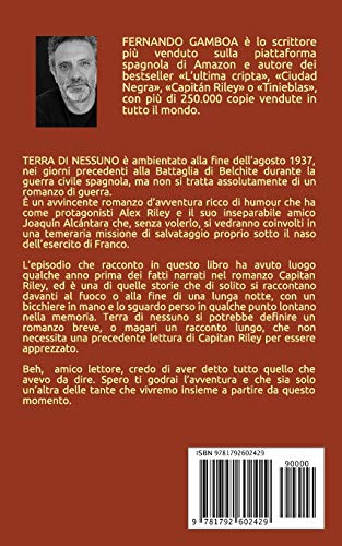 Libro - TERRA DI NESSUNO: 3 - Gamboa, Fernando