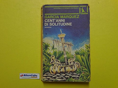 J 1729 LIBRO CENT'ANNI DI SOLITUDINE DI - Gabriel G. Marquez