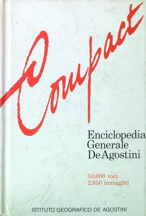 Libro - Compact: Tutta L'enciclopedia in un Unico Volu - De Agostini