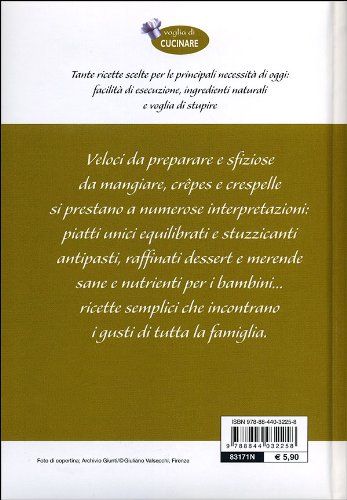 Libro - Crêpes crespelle e pancakes - Aa.Vv.