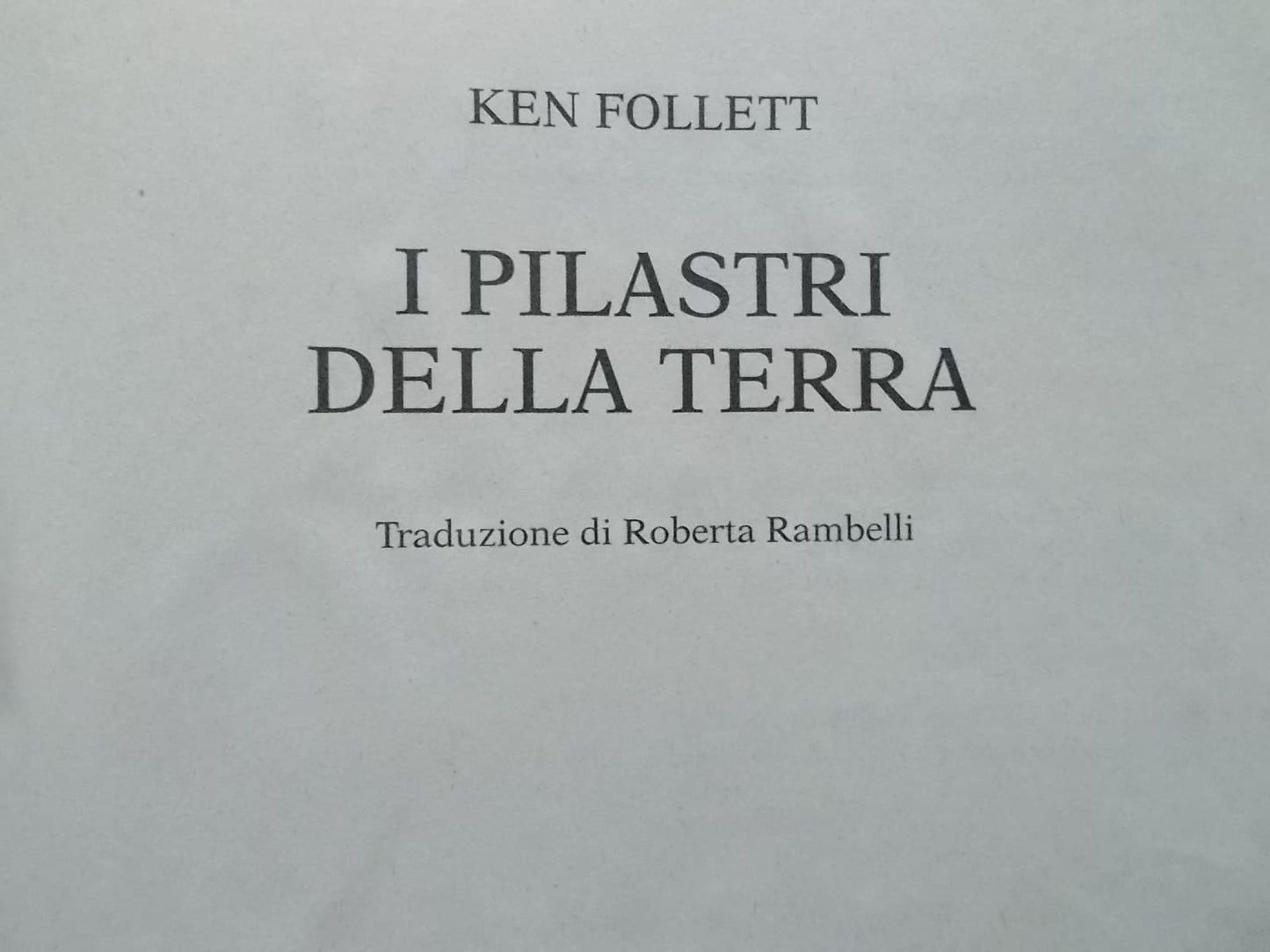 I pilastri della terra