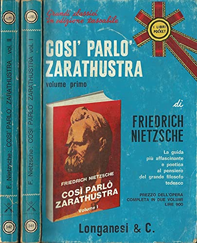 Libro - Longanesi & C Così Parlò Zarathustra