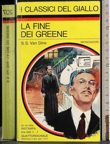 Libro - La fine dei greene - Van Dine