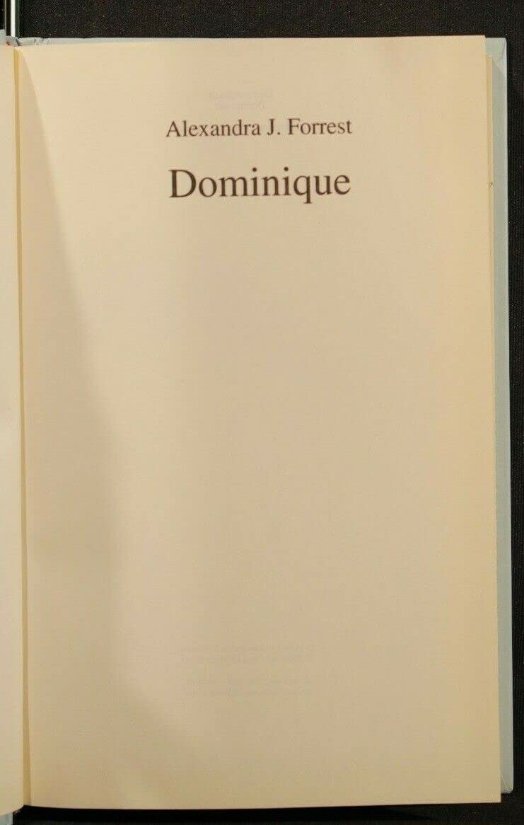 Libro - DOMINIQUE - Forrest