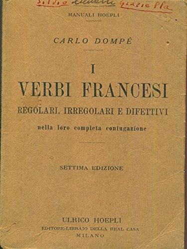 Libro - I verbi francesi - Carlo, Dompe