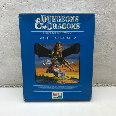 Manuale DUNGEONS & DRAGONS Box Regole EXPERT set 2 EG giochi