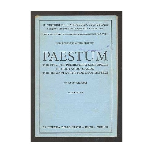 Libro - Paestum - SESTIERI, Claudio