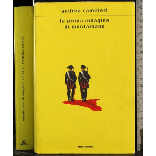 Libro - La prima indagine di Montalbano - Camilleri, Andrea