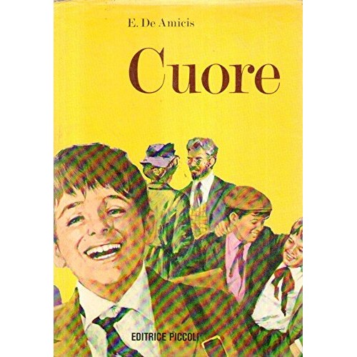 Libro - Cuore Edmondo De Amicis Editrice Piccoli Illustratore Barcil