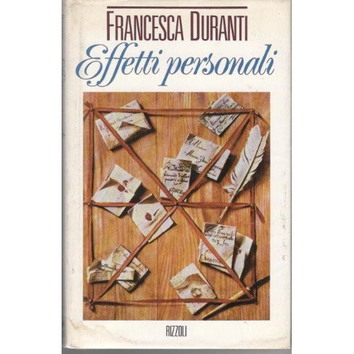 Libro - Effetti personali - Duranti, Francesca