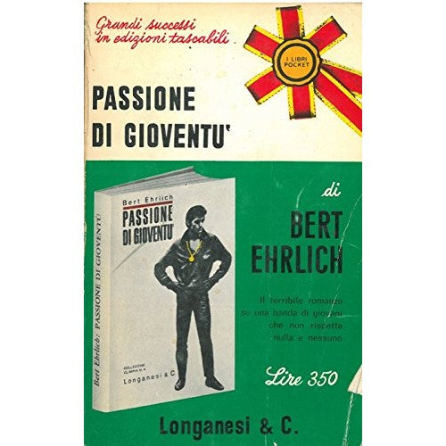 Book - PASSION OF YOUTH - EHRLICH BERT